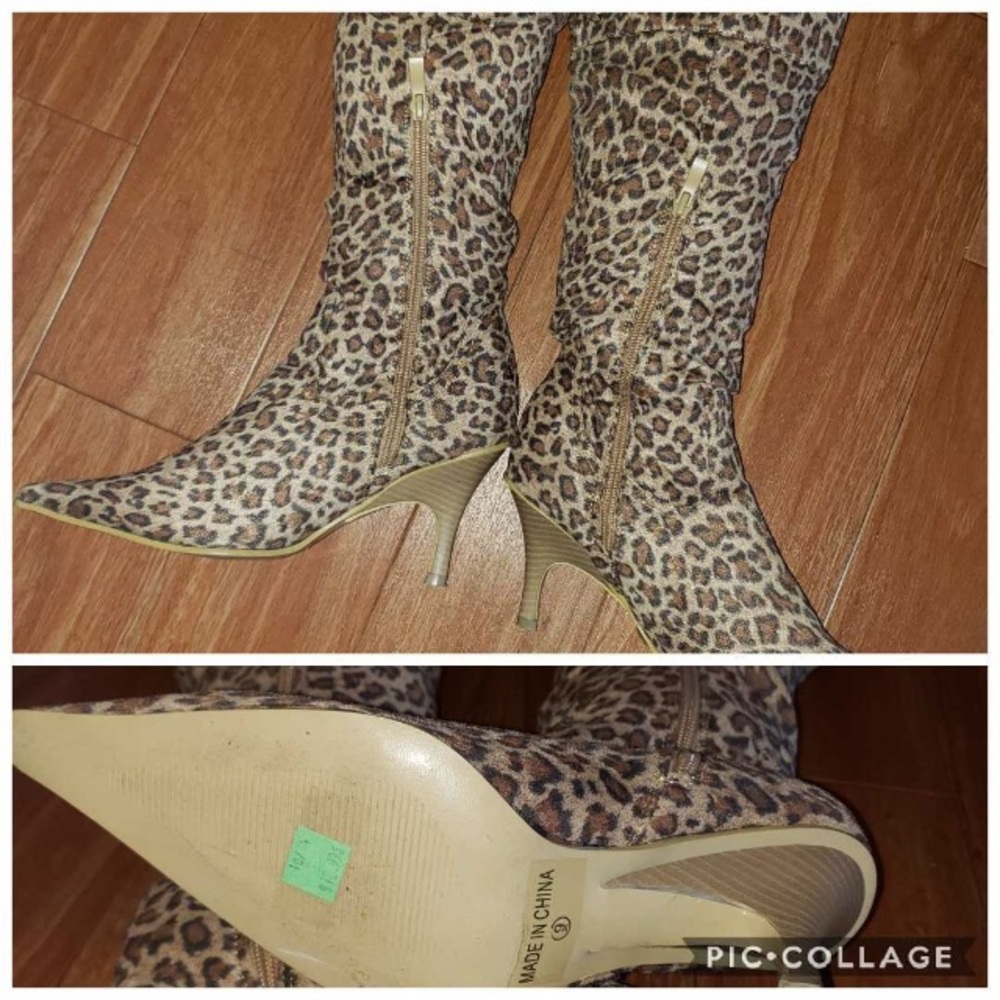 Brand: CA collection, size9, cheetah print
